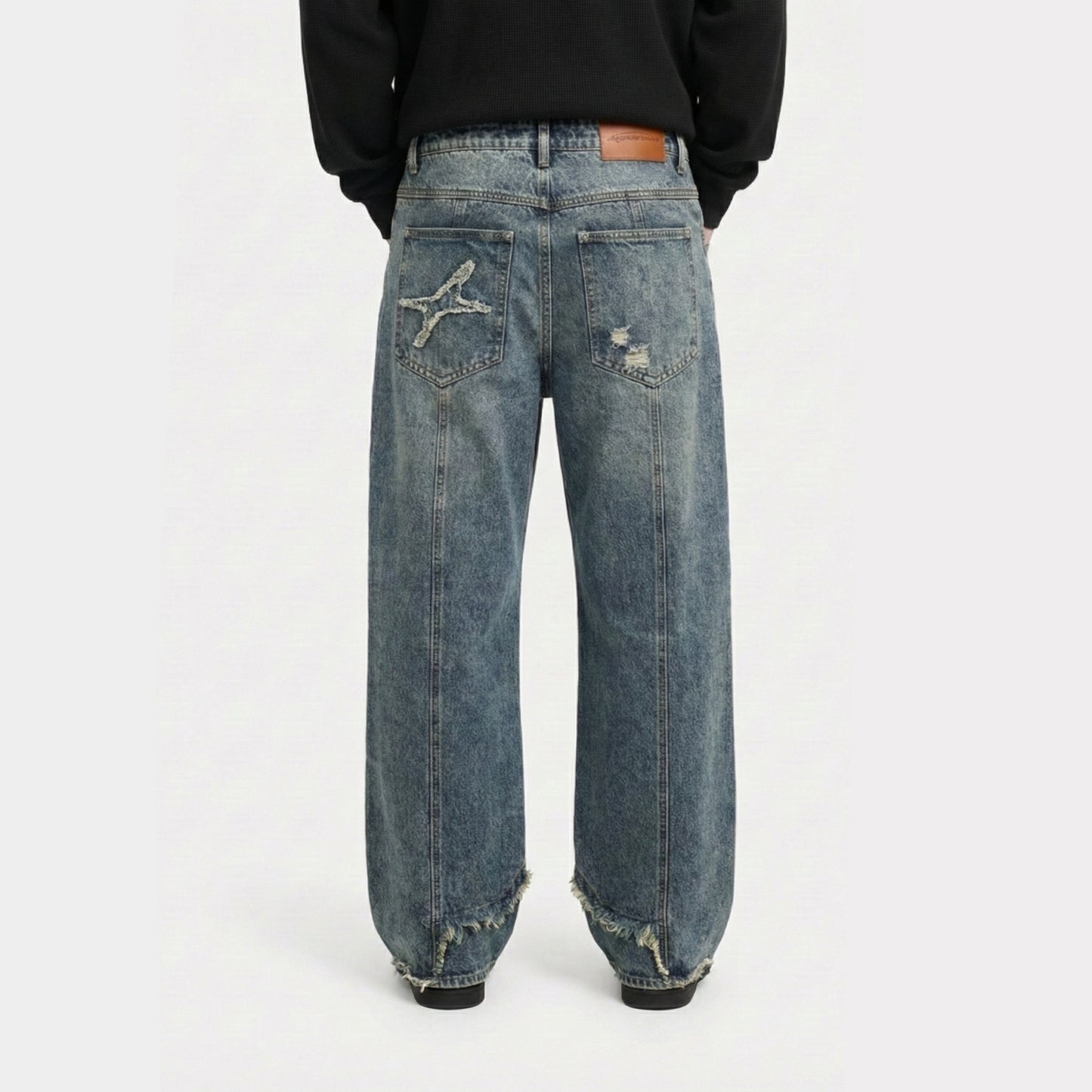DISTRESSED ROCKSTAR DENIM