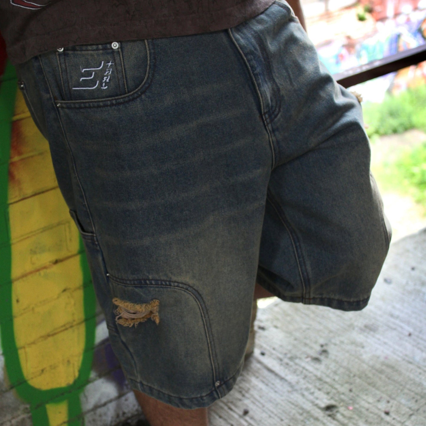 VINTAGE UTILITY JORTS