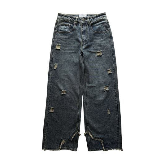 DISTRESSED ROCKSTAR DENIM